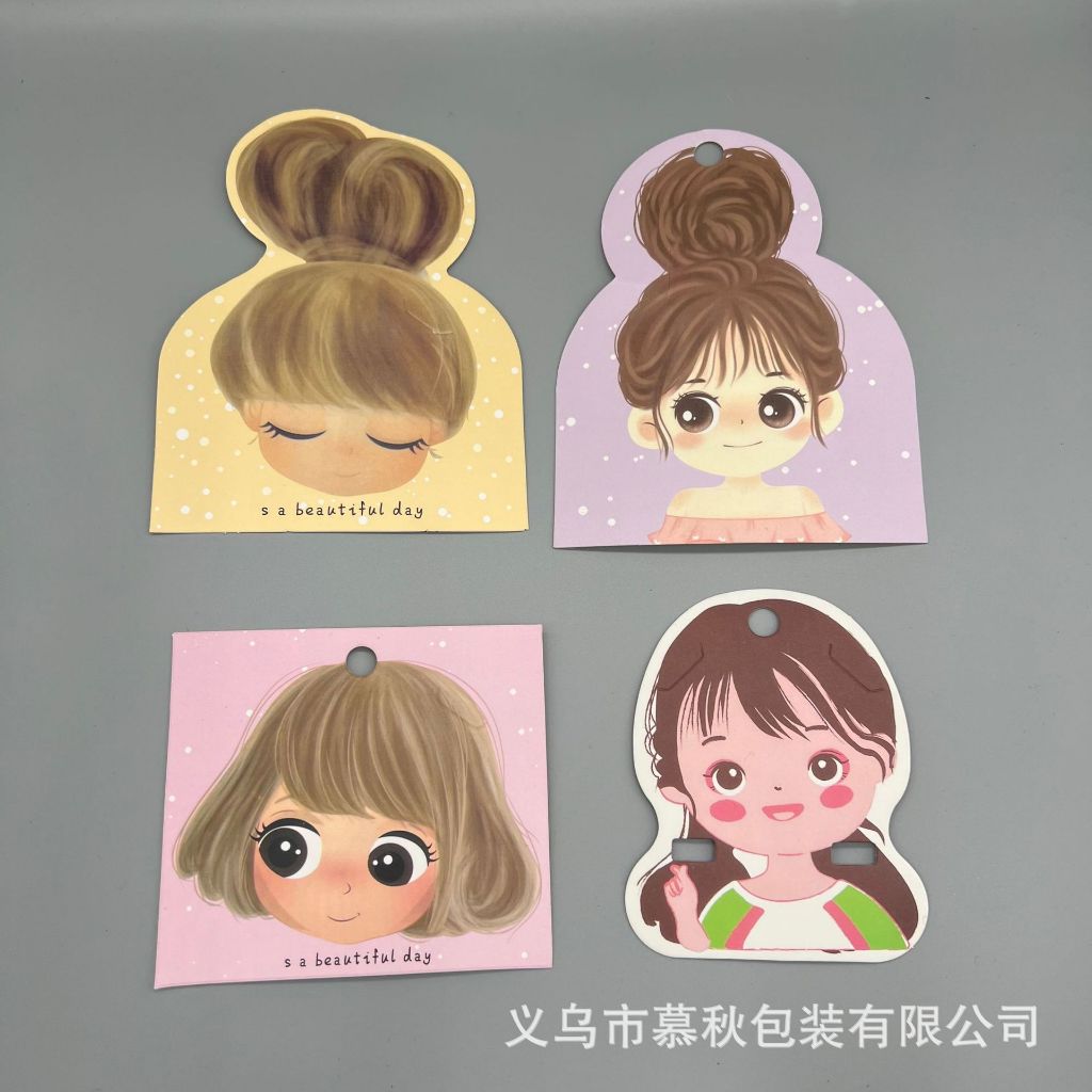 แป้นกิ๊บ กระดาษรองกิ๊บ แผงกิ๊บ แพ็ค 50 ใบ มีให้เลือกหลายแบบพร้อมส่ง