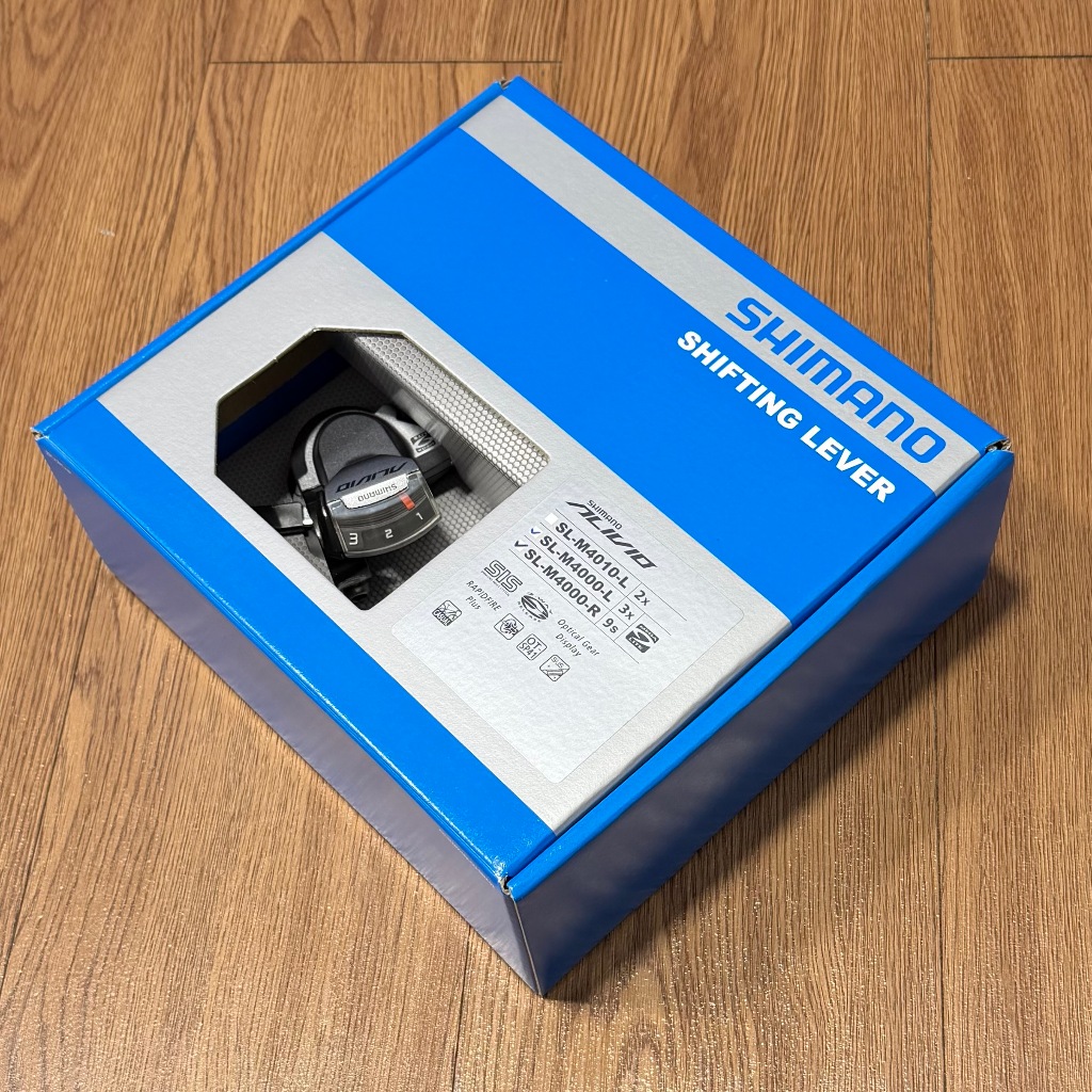 มือเกียร์ SHIMANO SL-M4000 3x9 สปีด กล่อง แท้ศูนย์ไทย รูปที่ 3