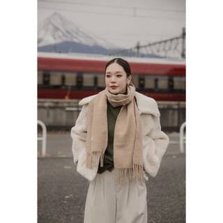 ผ้าพันคอ Small Scarf ไหมพรมผสมวูล งานทอนุ่มมาก คุณภาพเลยค่ะ