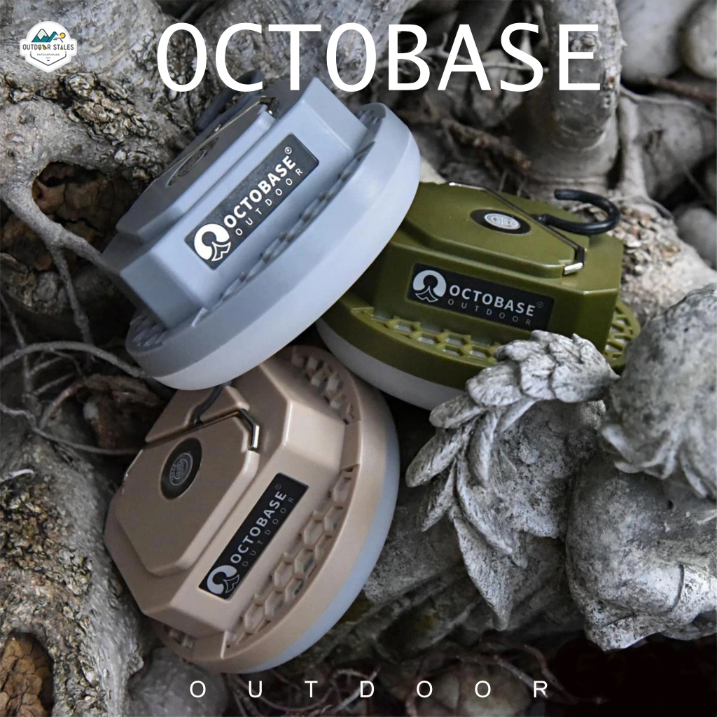 Octobase Mini UFO ไปแคมป์ปิ้งสว่าง 1000 lumens