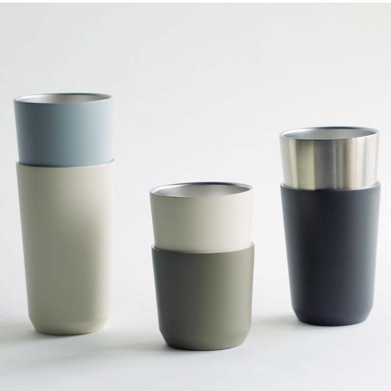 KINTO TO GO TUMBLER 360ml รุ่นเฉพาะแก้ว แก้วสแตนเลสเก็บเย็น/ร้อน มินิมอล วางซ้อนได้