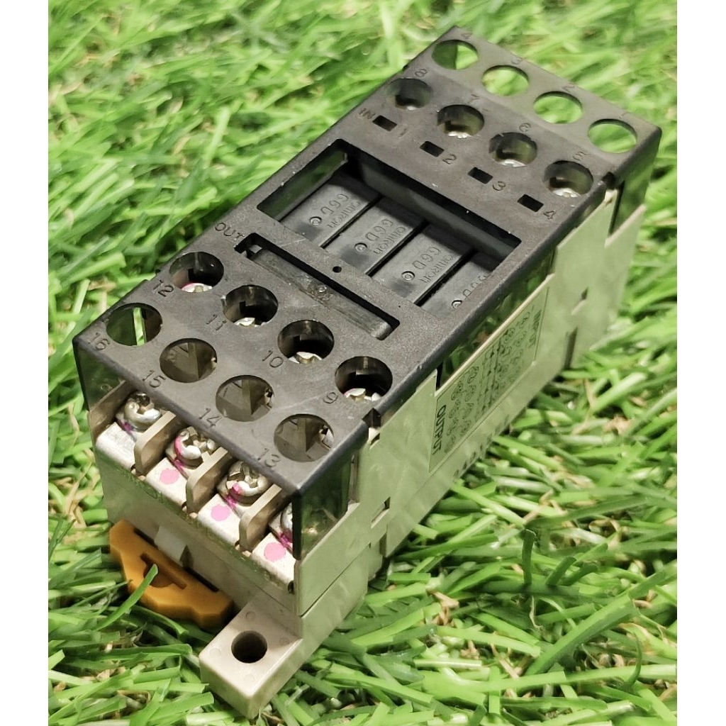Terminal Relay omron G6D-F4B. 24VDC. 5A มือสอง