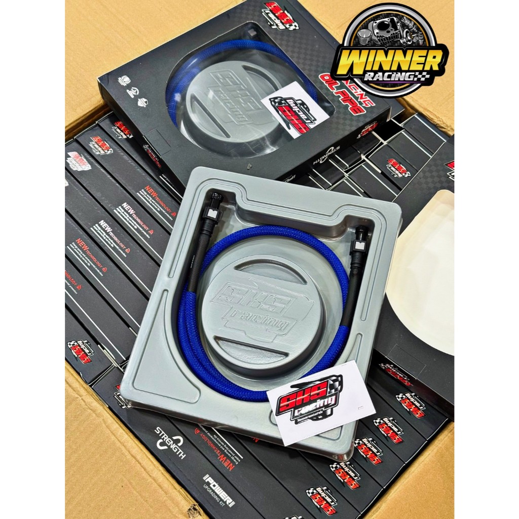 สายน้ำมันแต่ง แรงดันสูง SKS RACING หัวปลดไว กันความร้อน รองรับE85 สินค้าพร้อมส่ง