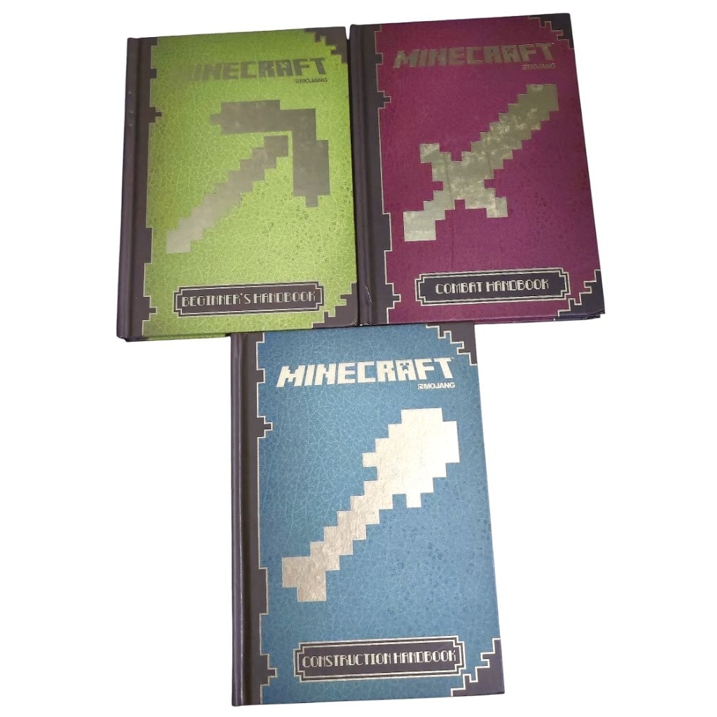 หนังสือ MINECRAFT REDSTONE COMBAT  HANDBOOK BEGINNERS CONSTRUCTION CREATIVE Mod,Seed,map ภาษาอังกฤษ