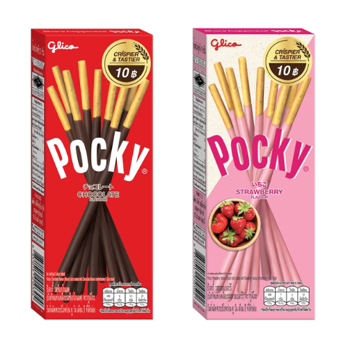 กูลิโกะ ป๊อกกี้ บิสกิตแท่งเคลือบ 20 ก.