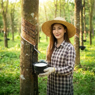 ถ้วยรองยาง จอกยางพารา 800-1500cc (50-200ใบ) กะลายาง - 0350-351