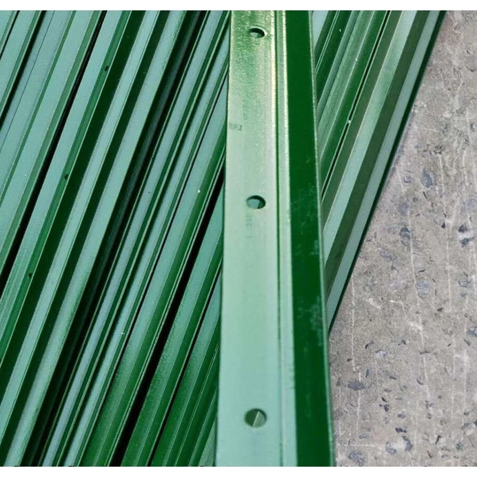 เสารั้วเหล็กหนา เสารั้วเหล็ก Y Post (ความสูง 1.3m  1.8m) รั้วตาข่าย เสารั้วเหล็กหล่อสามเหลี่ยม รั้วสวน เสารั้วเหล็ก - รูปที่ 3