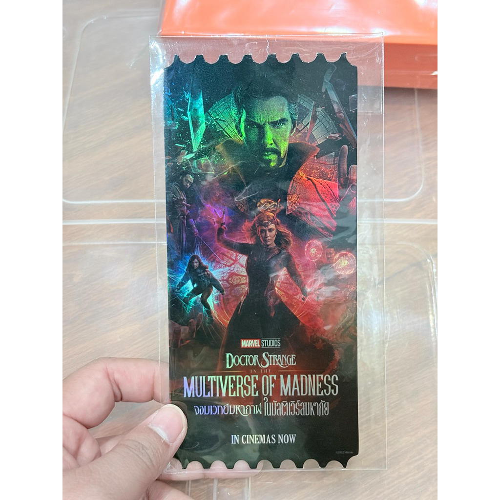 Collectible ticket dr strange 2 ตั๋วสะสมหมอแปลก 2