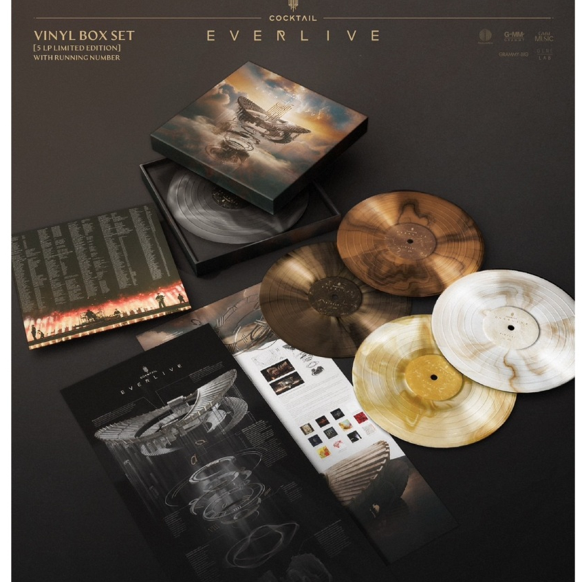 [Pre-Order] COCKTAIL EVER LIVE : VINYL BOX SET,BLU-RAY BOX SET ,CD BOX SET