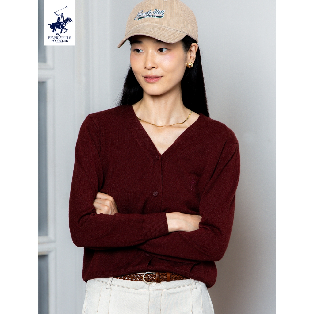 BEVERLY HILLS POLO CLUB  NEW ITEMS!! Flatknit เสื้อไหมพรม แขนยาว รุ่น LKSF004
