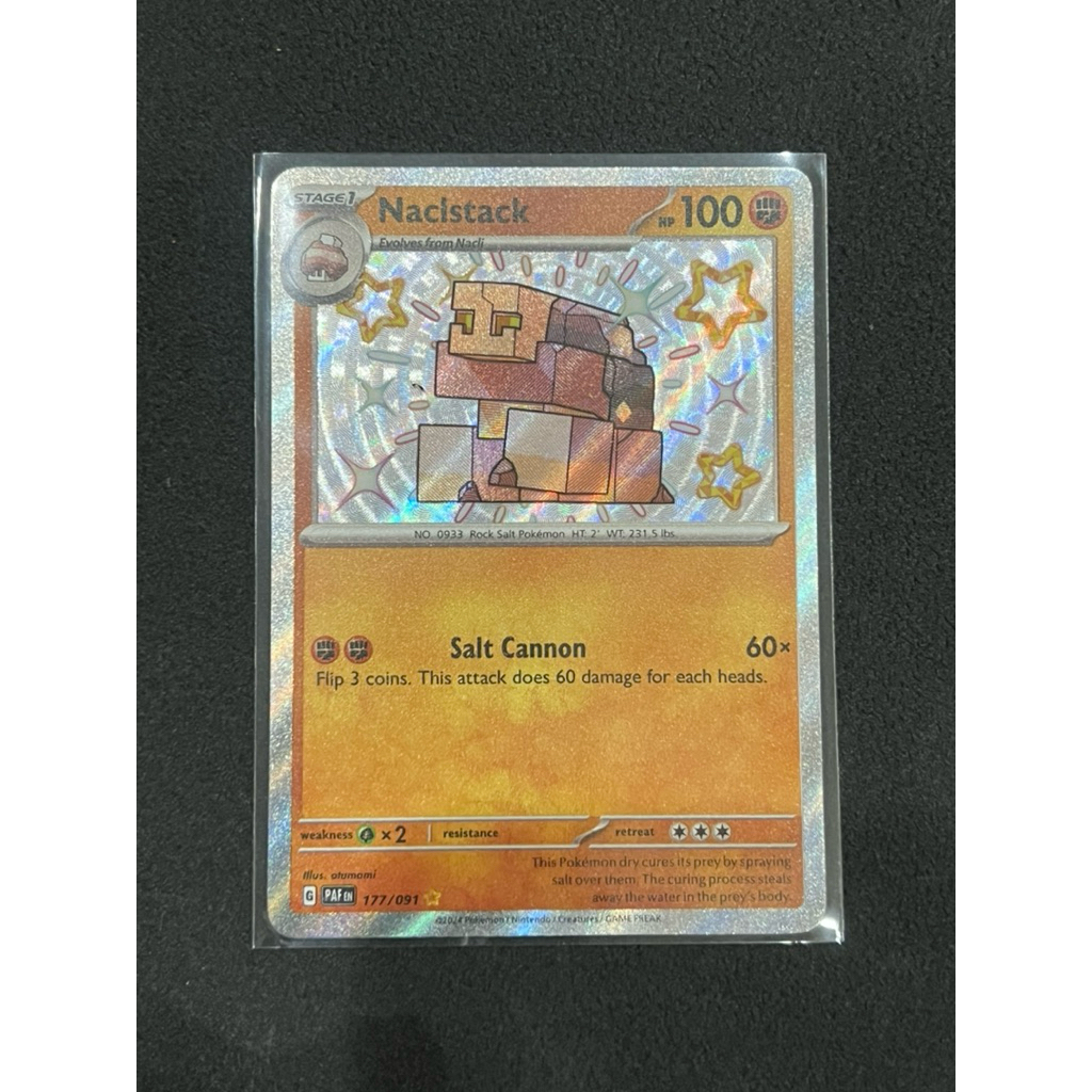 Pokemon card ENG Naclstack-Shiny
