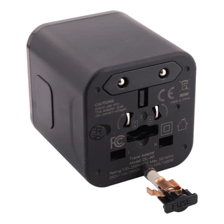 Toshino ปลั๊กแปลง DE-204 / DE-207 / DE-206 USB Travel Adapter ตัวแปลงปลั๊กนานาชาติ (เกาหลี,ฮ่องกง,จีน, ยุโรป 150ประเทศ)