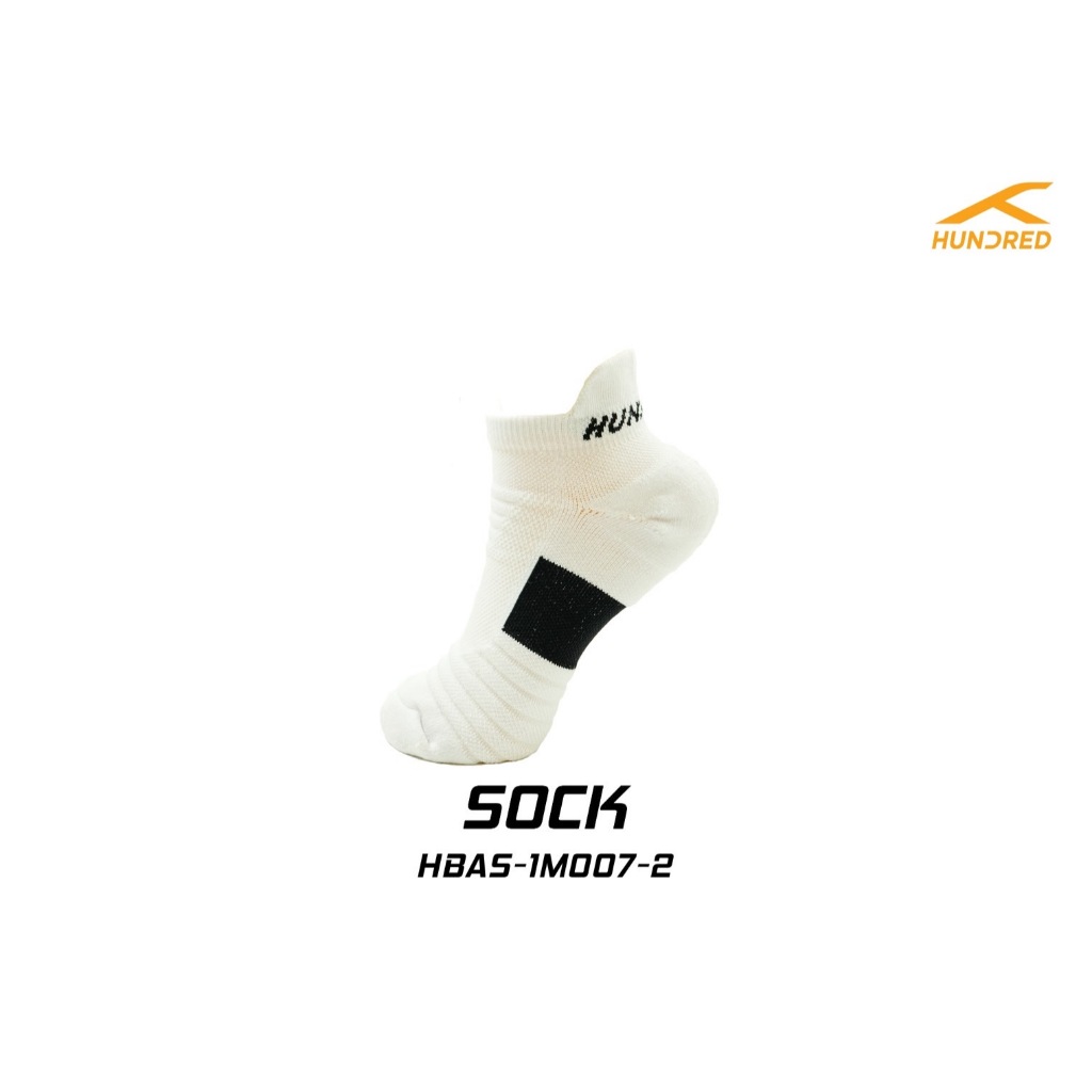 ถุงเท้ากีฬาข้อสั้น Hundred Socks HBAS-1M007-2
