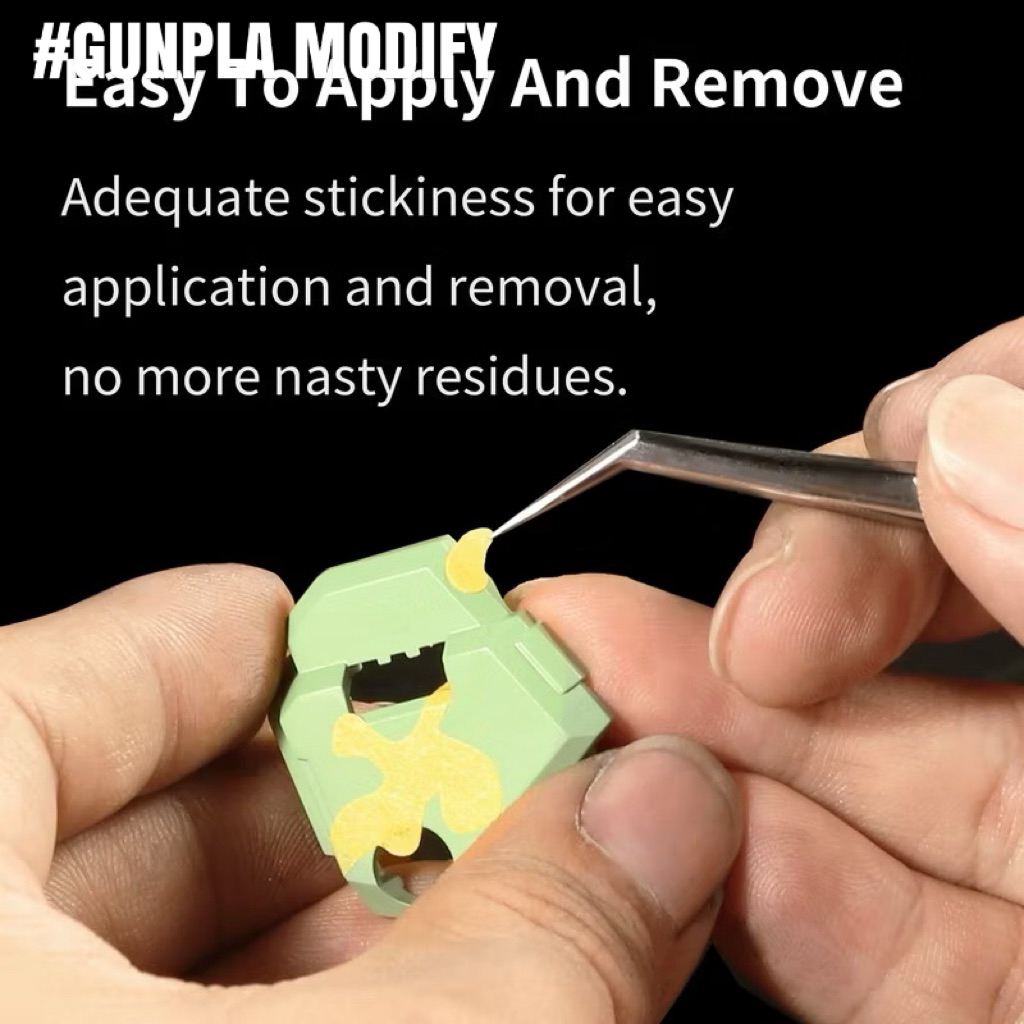 DSPIAE Precut Masking Tape แผ่นตัดแต่งรูปทรงสำหรับบังพ่น - รูปที่ 3