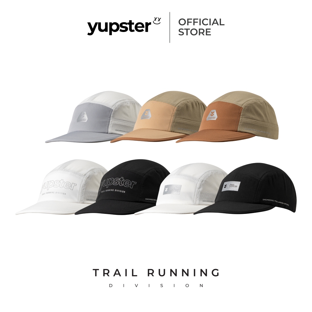 YUPSTER หมวก Trail Running Division หมวกวิ่ง หมวกเทรล มี 2 ขนาด ระบายอากาศดี