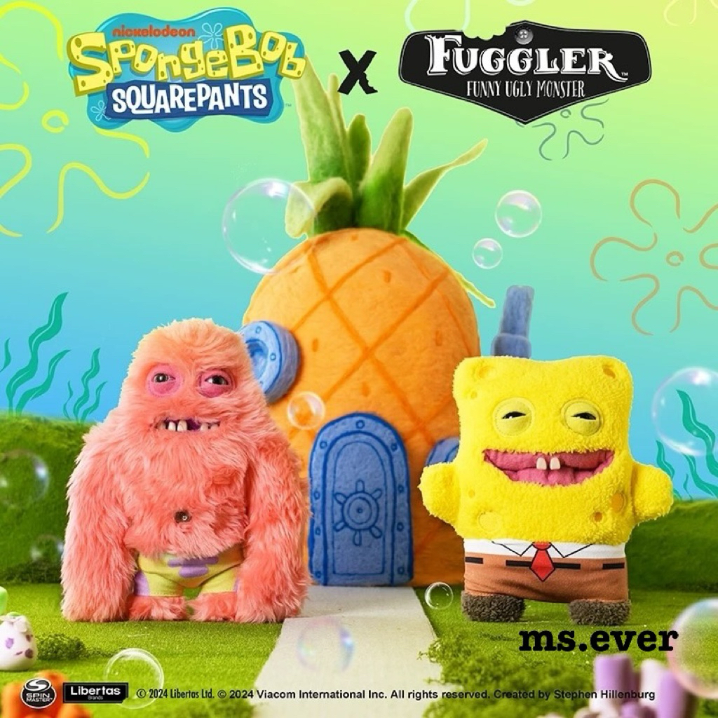 [พร้อมส่ง] Fuggler × SpongeBob “Funny Ugly Monster” ของแท้