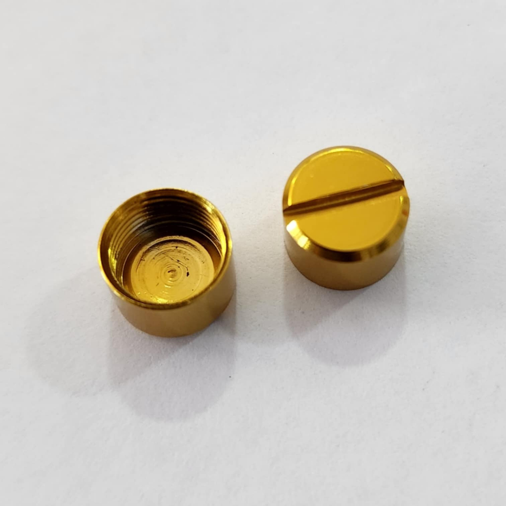 (ส่งทุกวัน) ถ้วยปิดเขาควาย รอกหยดน้ำ (สีทอง) Fishtech Cobra Pioneer Empire Viva Speed