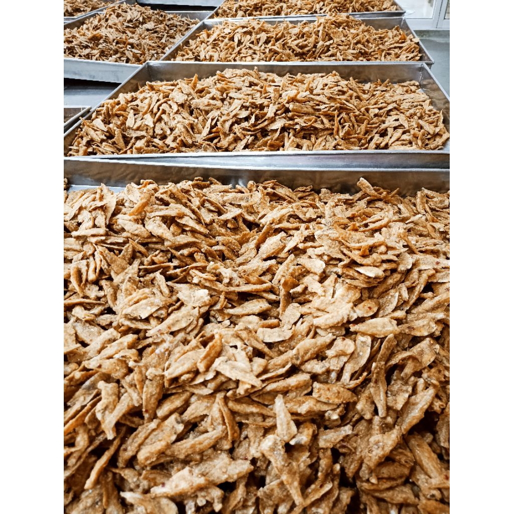 1kg ปลาเกร็ดขาว อบกรอบ รีดน้ำมันจนหมด รสอบซอสญี่ปุ่น รสเทมปุระ และแบบไม่ปรุงรส อบใหม่ทุกวัน