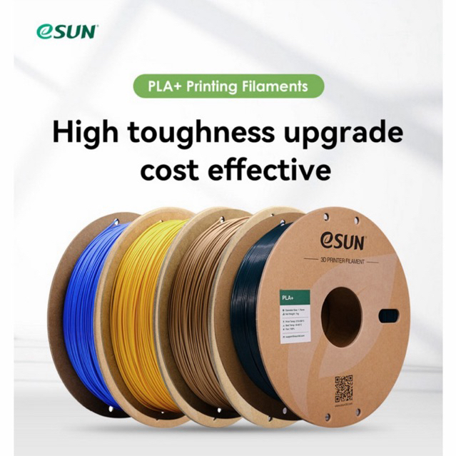 eSUN PLA+ 3D Filament for 3D Printer