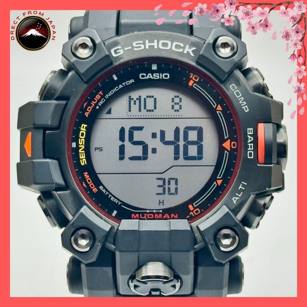 CASIO G-SHOCK GW-9500MEC-1JF MUDMAN Solar Radio Triple Sensor พร้อมส่ง! ของแท้ 💯 รุ่นใหม่ล่าสุด