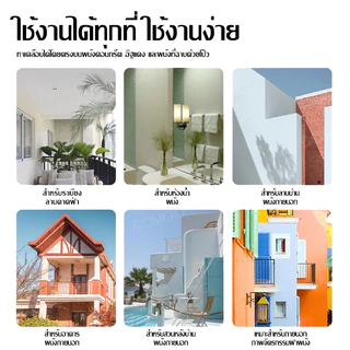 GOMOO สีทาภายใน สีทาผนัง 5kg สีน้ำทาบ้าน ชนิดด้าน ปกปิดดีเยี่ยม กันน้ำ กันรา ใช้ได้กับผนัง และเพดาน สีน้ำอะครีลิค