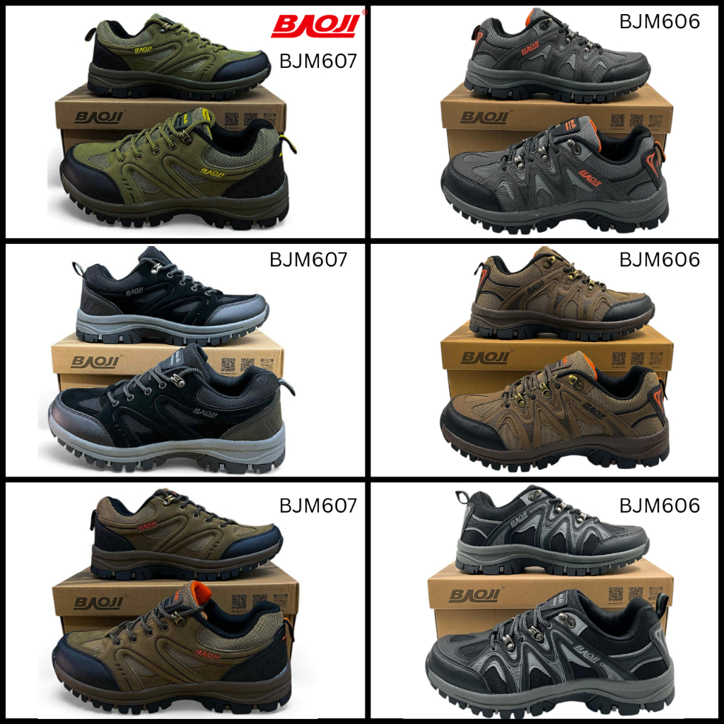 (ตัวแทนจำหน่าย)Baojiแท้ รองเท้าผ้าใบผู้ชาย รุ่นBJM606 ไซส์41-45 (XRLN)