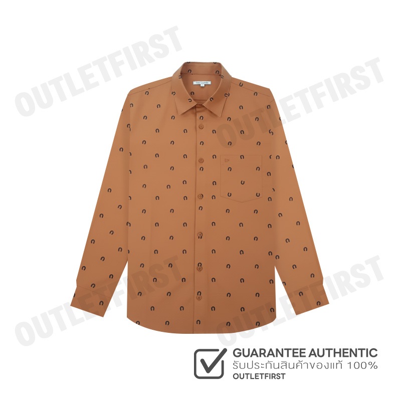 GUY LAROCHE รุ่น MAN'S LONG SLEEVES SHIRT CODE: BAB9202W3BR เสื้อเชิ้ต เสื้อแขนยาว เสื้อผู้ชาย