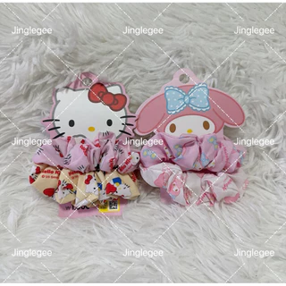Daiso Korea กิ๊บ ยางมัดผม Sanrio kitty mymelody กิ๊บdaiso ไดโซะเกาหลี กิ๊บไดโซะ ของแท้จากไดโซะเกาหลี