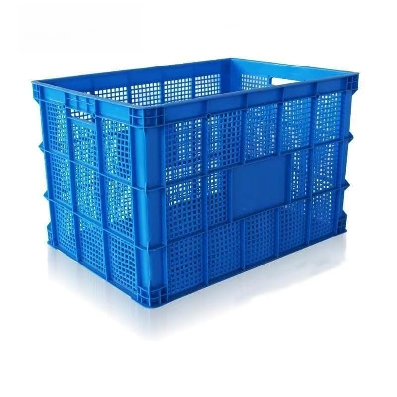 FORYO กล่องเก็บของ ลังพลาสติกโปร่ง ตะกร้าพัสดุ  รับน้ำหนัก 200KG  เกรดอุตสาหกรรม แข็งแรงมาก 86cm - รูปที่ 5