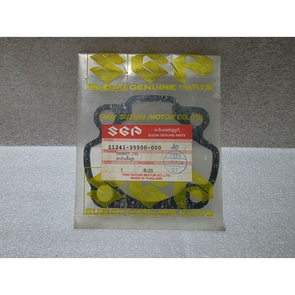 ปะ​เก็น​เสื้อ​สูบ​ Suzuki​ RC100​ แท้​ใหม่​