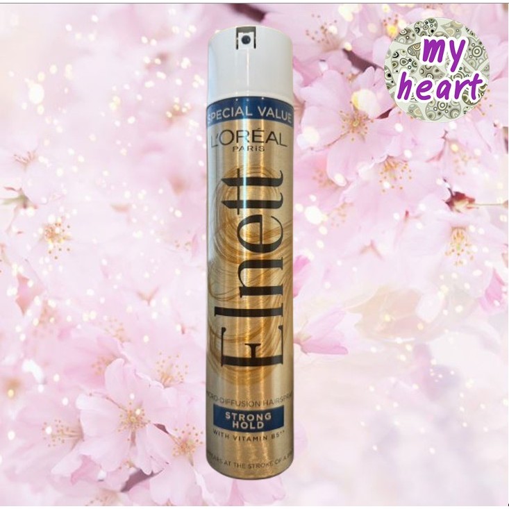 Loreal Elnett Strong Hold 300 ml ลอรีอัล เอลเน็ตต์ แฮร์สเปรย์ สตรองโฮลด์