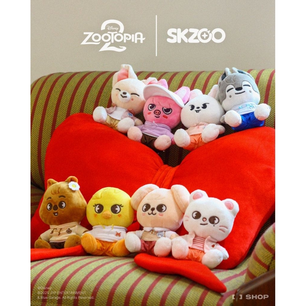 🛵 กทม. ส่งด่วน พร้อมส่ง Stray Kids Zootopia2ㅣSKZOO POP-UP PLUSH DOLL / KEYRING / POUCH ตุ๊กตา พวงกุญแจ กระเป๋า