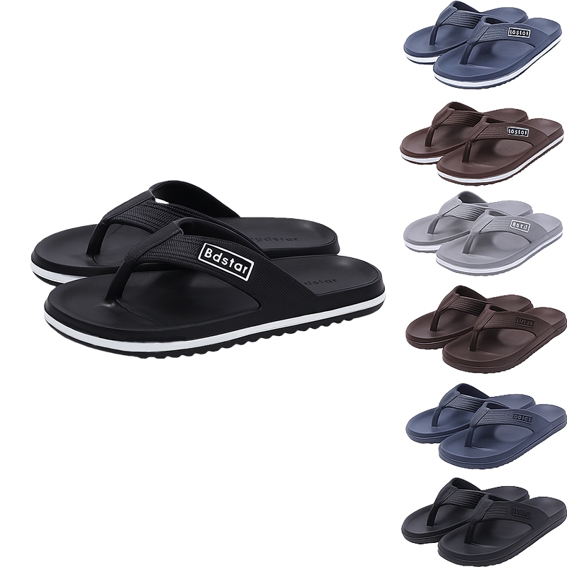 ​แบบหนีบ​รองเท้าแตะรองเท้านุ่มรองเท้าแตะนุ่มกันลื่นของแท้​EVAแบบสวมกลางแจ้ง​