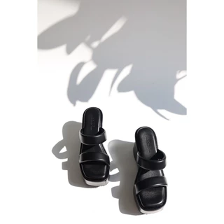 YOURSHOES L6 / รองเท้าส้นตึกสูง 4นิ้ว รองเท้าสุขภาพพื้นนุ่ม