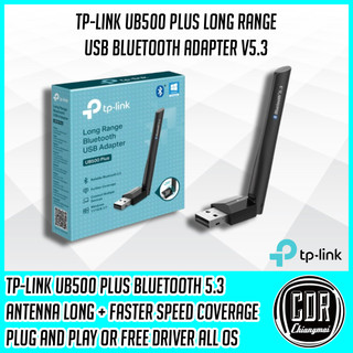 TP-LINK UB500 Plus ยูเอสบีอแดปเตอร์ บลูทูธ 5.3 Long Range Bluetooth USB Adapter ประกัน Limited Lifetime