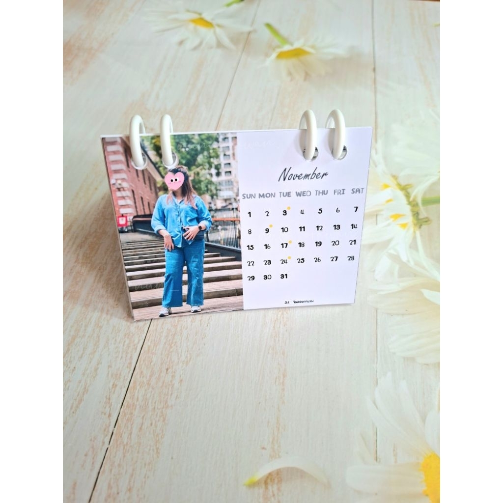 ปฏิทิน​พกพา​ ปฏิทินจิ๋ว ปฏิทิน2026 (สามารถใส่รูปตามที่ต้องการได้)​