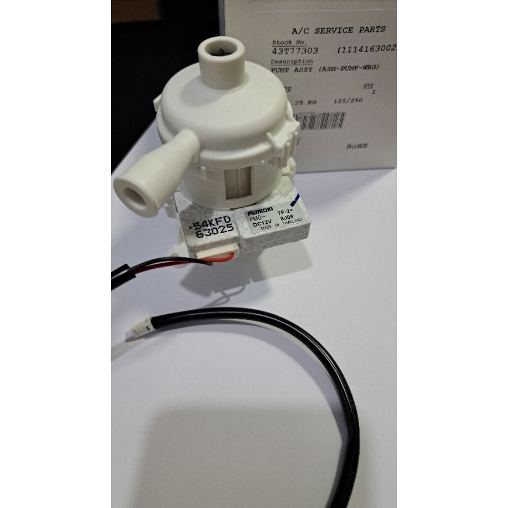 ปั้มน้ำ Carrier, Toshiba 43T77303 แทน 43T77301 ของแท้