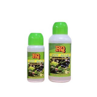 RQ Anti Algae (น้ำยากำจัดตะไคร่ น้ำขียว สาหร่าย ตะไคร่ ในบ่อปลา และตู้ปลา)