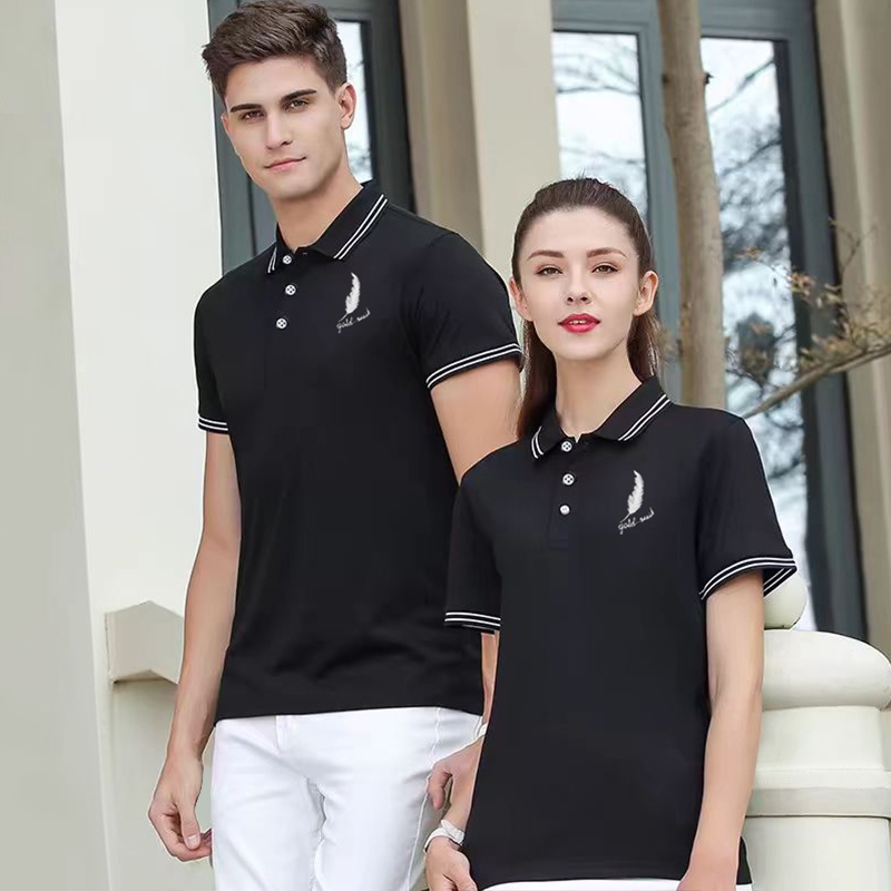 เสื้อโปโล เสื้อโปโลแขนสั้นลําลอ แขนสั้นสีพื้น unisex M-3XL คุณภาพสูง มินิมอล เสื้อโปโลสีดำสู้ Polo ทรงตรง ทรงสวย