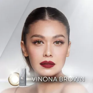 [ใหม่] VATANIKA Lens - Vinona Brown คอนแทคเลนส์สีน้ำตาล อบอุ่นคลาสสิกแบบ Timeless