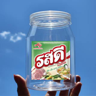กระปุกเครื่องปรุง รุ่น เหลี่ยมเพชร ขนาด 819 ml เลือกสีฝาได้ มีทั้งแบบ 1 ชุด 6 ชิ้น และ แบบแยกขาย