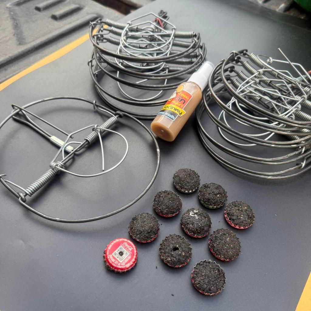 ชุดพร้อมใช้ สุดคุ้ม 6นิ้ว+ชุดเหยื่อล่อ (งานโมลวดขาว) ลดพิเศษ - รูปที่ 4