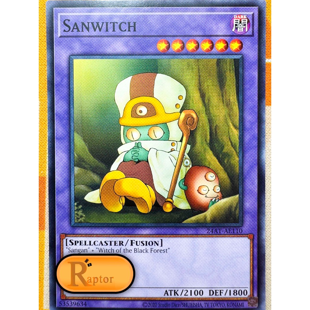 24AT-AE110 : Sanwitch [Common] (Yu-Gi-Oh! Asia English : ลิขสิทธิ์แท้) - [RaptorzCards]