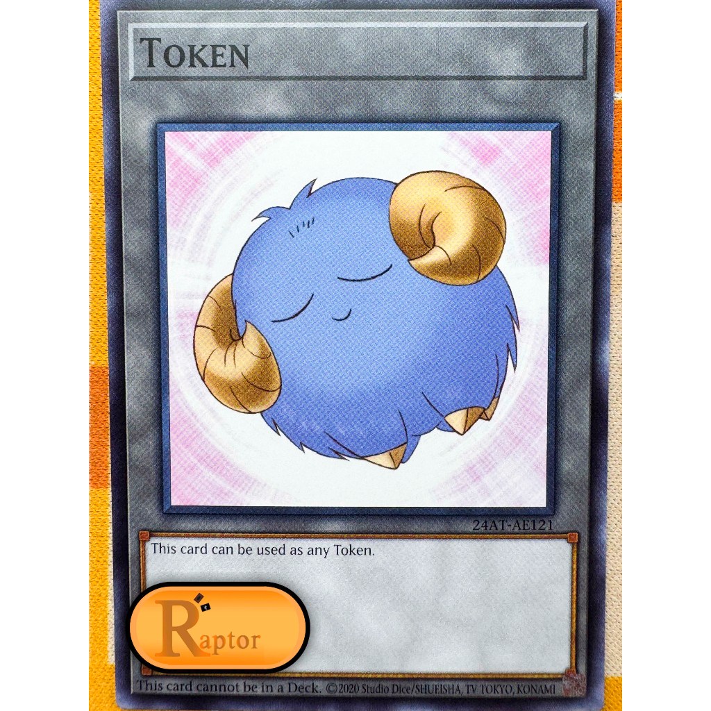 24AT-AE121 : Token (Blue Sheep Token) [Common] (Yu-Gi-Oh! Asia English : ลิขสิทธิ์แท้) - [RaptorzCar