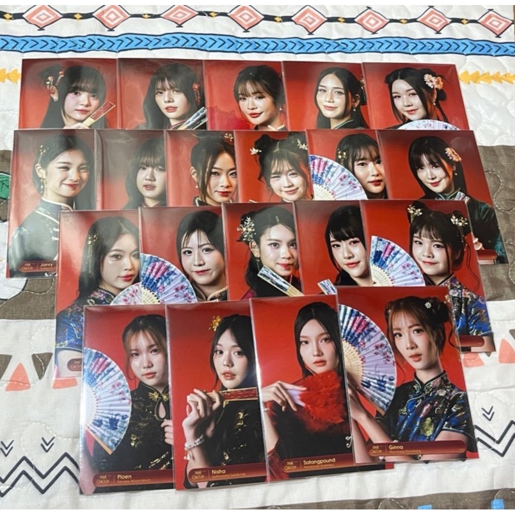BNK48-CGM48 ใบแรร์ Photoset Thai-Chinese