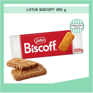 Lotus Biscoff บิสคอฟ บิสกิตรสคาราเมล 125 g / 250 g