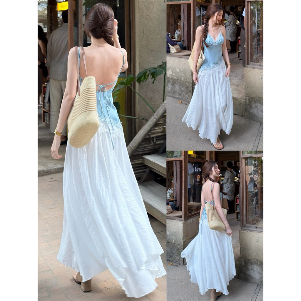 Lola skirt 790.- กระโปรงยาว ทรงพริ้ว มีซับใน ดีไซน์สวยใส่สบาย รูปที่ 6