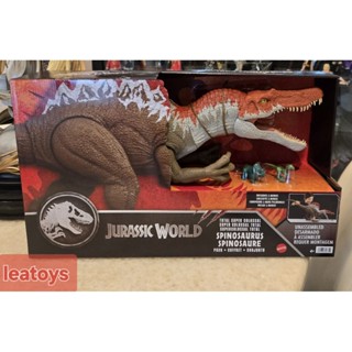 Mattel Jurassic World Total Super Colossal Spinosaurusฟิกเกอ…