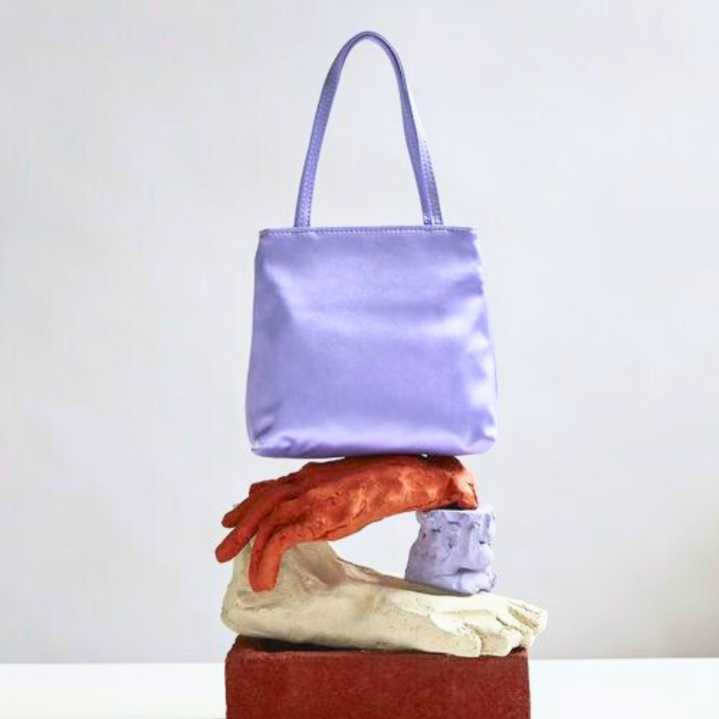 Plush Studios Satin Bag กระเป๋าถือผ้าซาติน