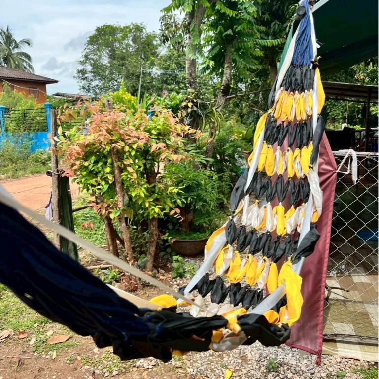 เปลญวน ขนาดใหญ่ รับน้ำหนักได้ 100kg เปลผู้ใหญ่นอนสบาย ไม่ปวดหลัง ทนทานใช้ได้นาน